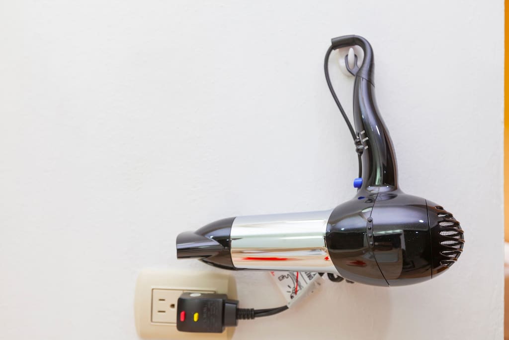 Hair dryer. We have thought about all the amenities that you might need