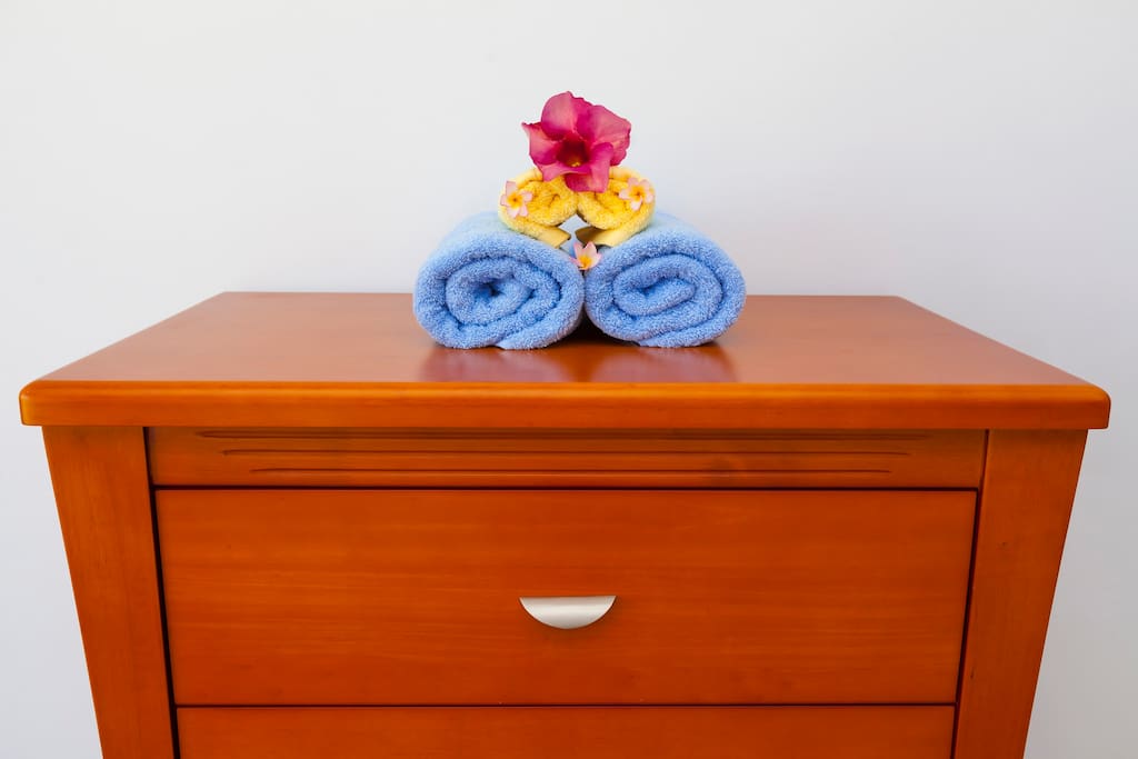 Extra space to store your things. Feel comfortable like at home.