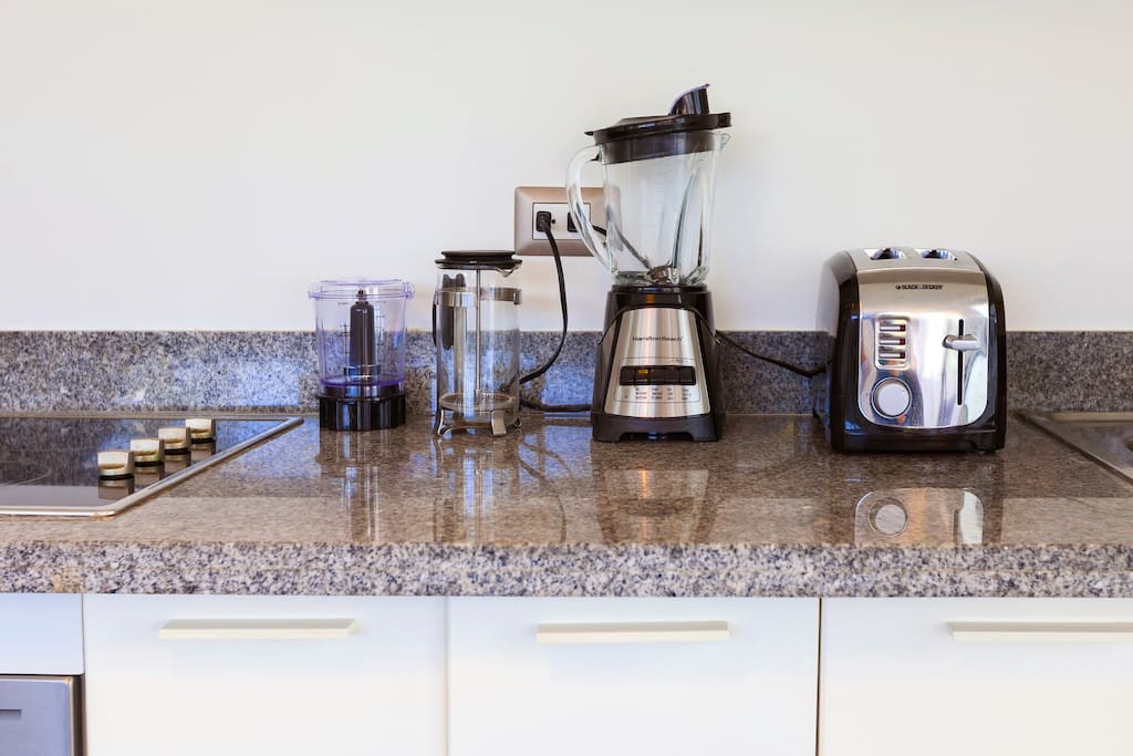 Quality appliances for your comfort. Enjoy flavoured Dominican coffee in the morning.