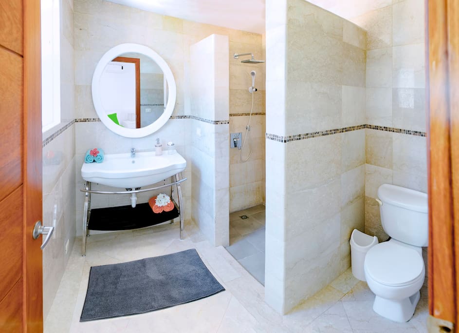 Bathroom with all necessities will make your stay comfortable.