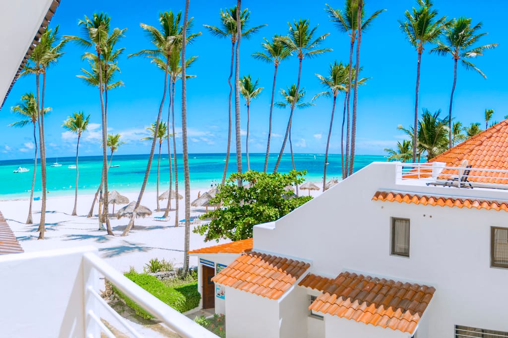 All the rooms have this ocean view. Just come and see with your own eyes!