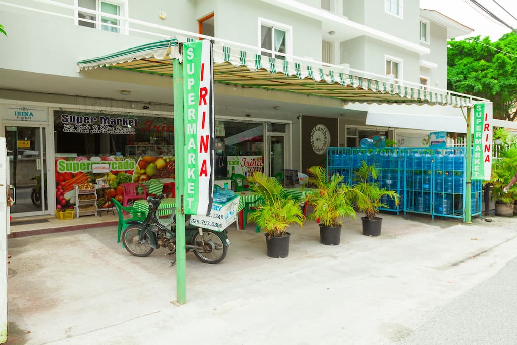 Supermarket Irina within just 5 min walking distance