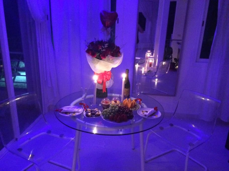 We can help you organize a very special/personalized event to make your stay unforgettable and memorable.