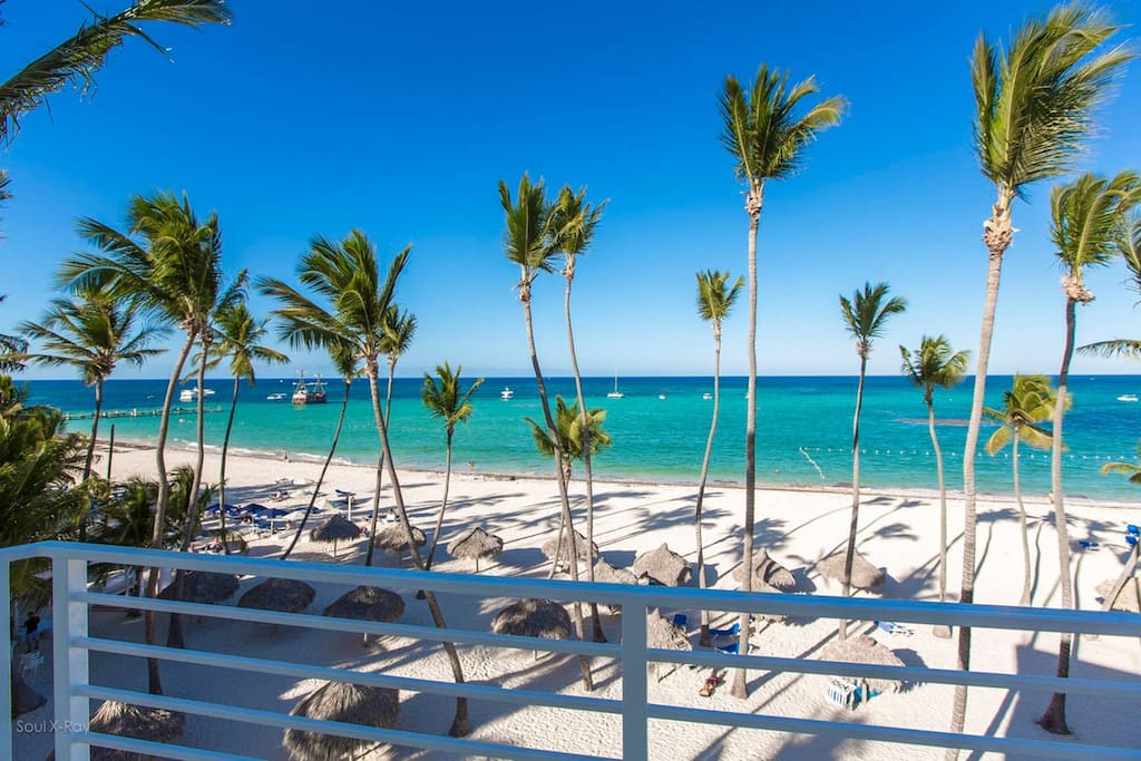 Take a chance and enjoy one of the best views over the beach in the Caribbean!
