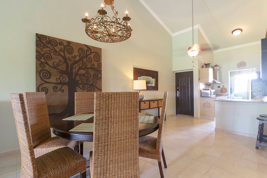 A nice place for enjoying dinner with your family or friends