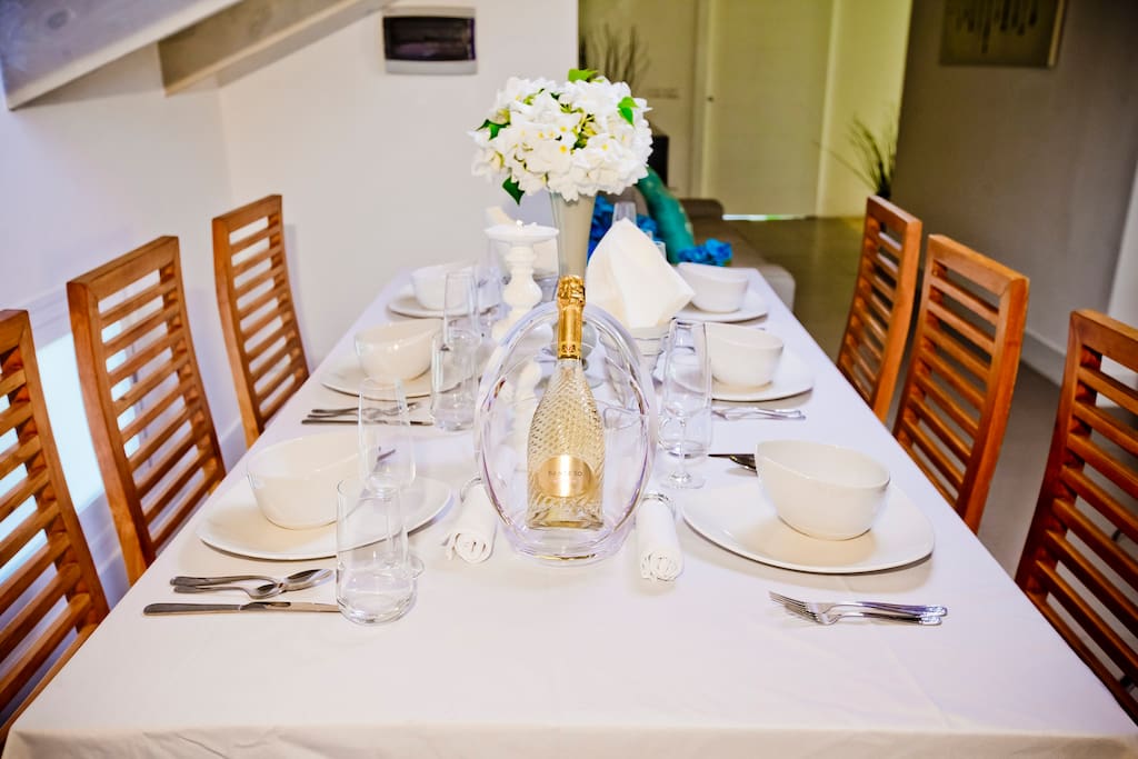 In this fully equipped apartment you can feel special and enjoy your stay.