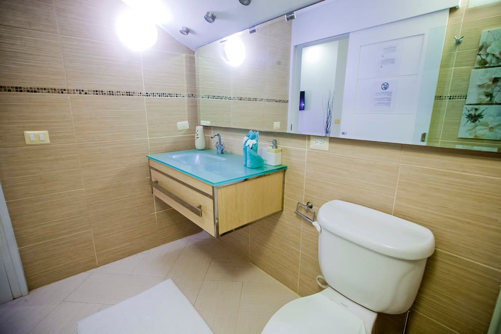 Functional and fully equipped bathrooms will make your stay comfortable.