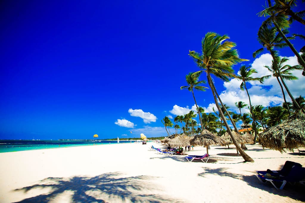 Just a step from your apartment and you are on one of the most beautiful beaches in Punta Cana!