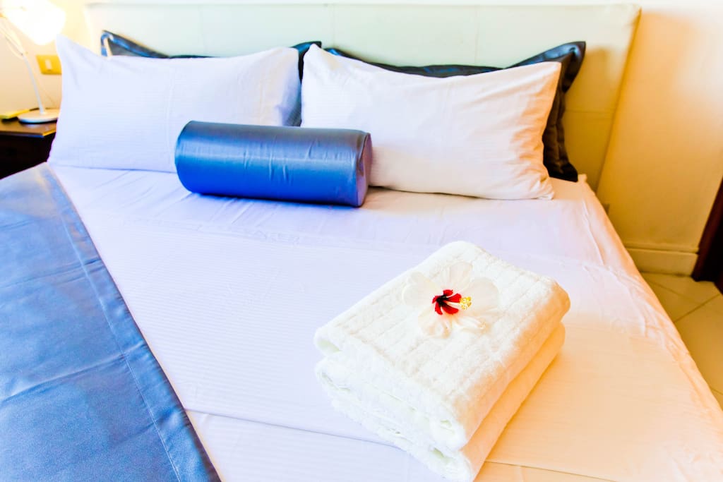 Clean and fresh towels and linen at your disposal.