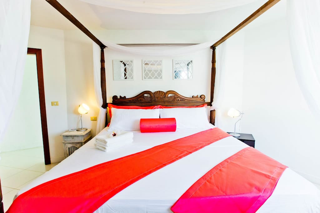 Spacious bedrooms with large comfortable beds will help you relax like never before.