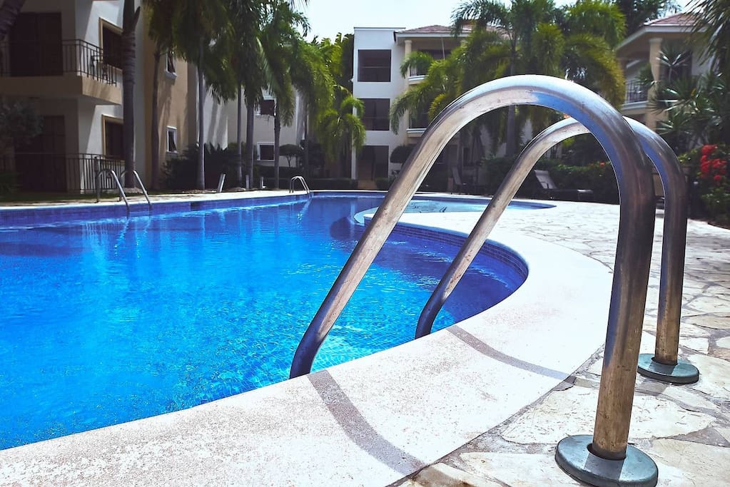 Have a good time by the huge residence pool!