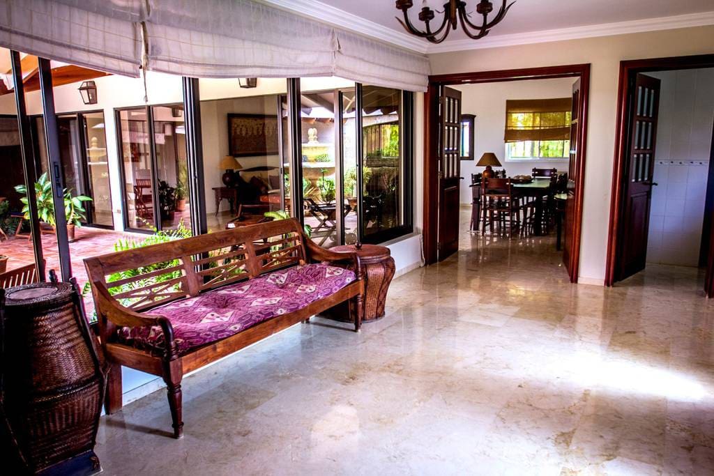 It is a really spacious Villa that can accommodate a large group. Great choice for family or friends.