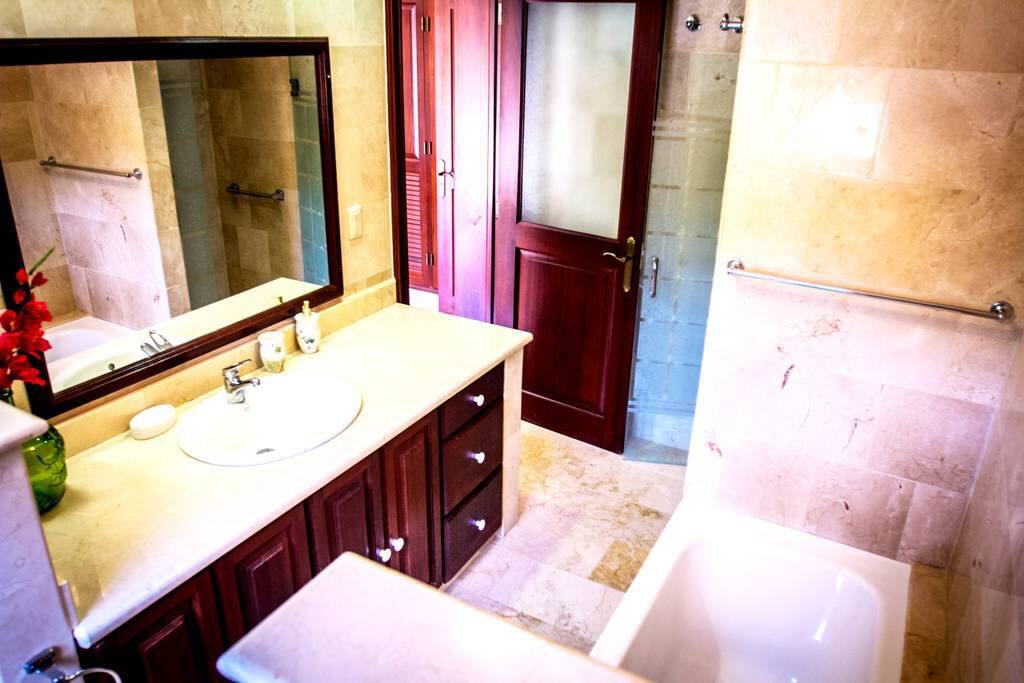 We pay much attention to the comfort of our guests. You don't have to carry a lot of things (soap, towels, shampoo, etc). We've already taken care of everything.