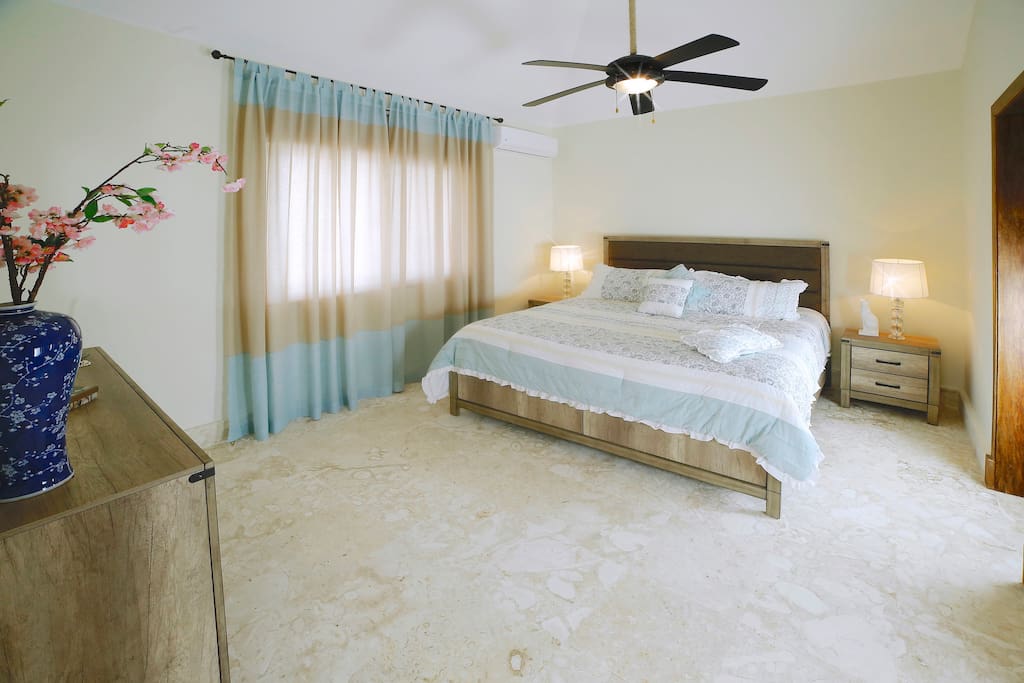 All the bedrooms provide comfortable accommodation.