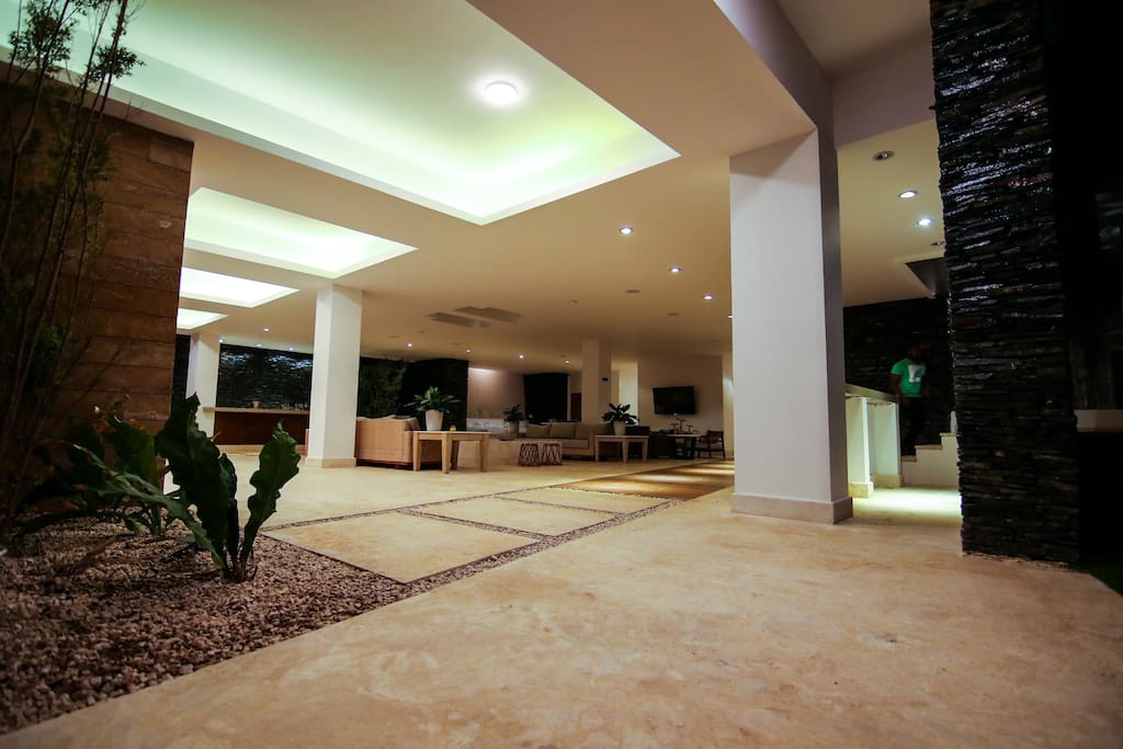 Spacious hall with reception deck. Do you have any question? We will pleasantly help you!