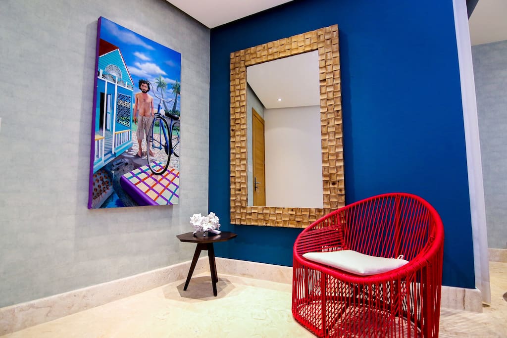 Elegant and cosy place designed in contemporary style