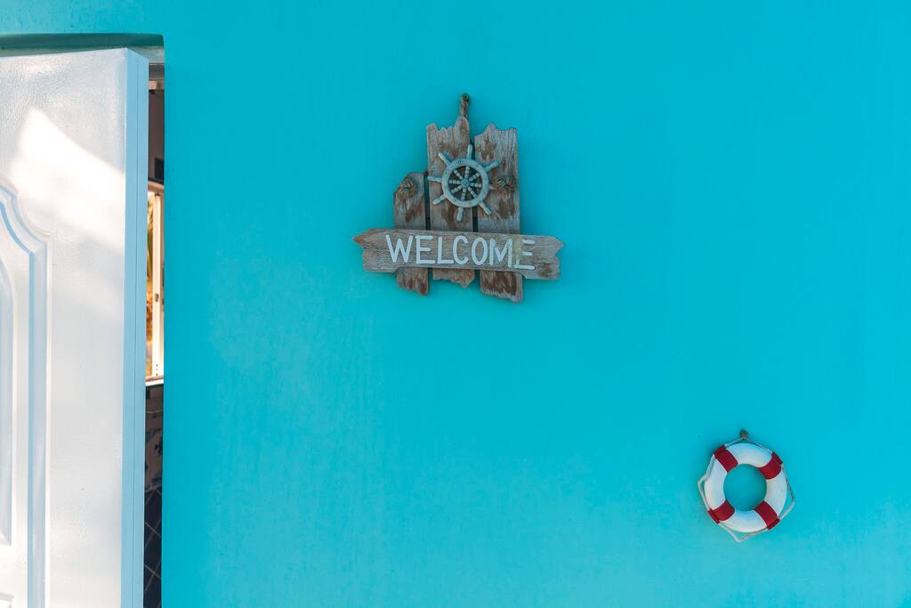 Your private deck .Everything is made with love. You'll see a lot of small details, decorations made of natural wood etc. So, you can be sure that you'll enjoy your stay!