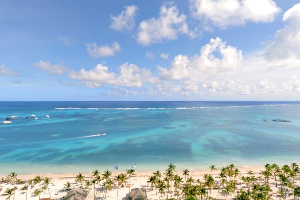Punta Cana/Bavaro views. You can enjoy this view every day of your stay!