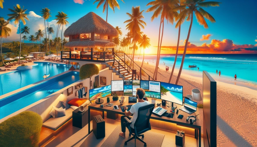 How Remote Work is Changing the Vacation Rental Industry in Punta Cana How Remote Work is Changing the Vacation Rental Industry in Punta Cana